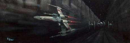 Star Wars Artwork Star Wars Artwork Stay on Target (SN)